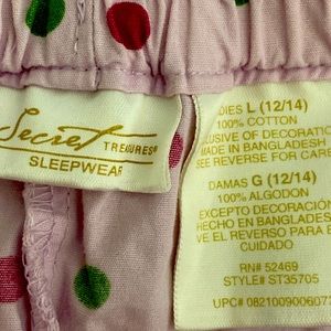 Lg Capri pajama pants. Lavender